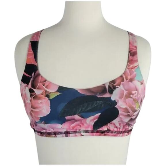 lululemon athletica Other - Lululemon Free to Be Bra Secret Garden Floral Print Size 4